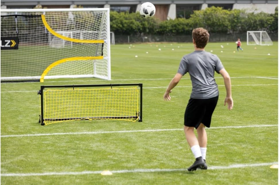 Adjustable Soccer Trainer Pro Rebounder (6 x 2.5 Feet),Black