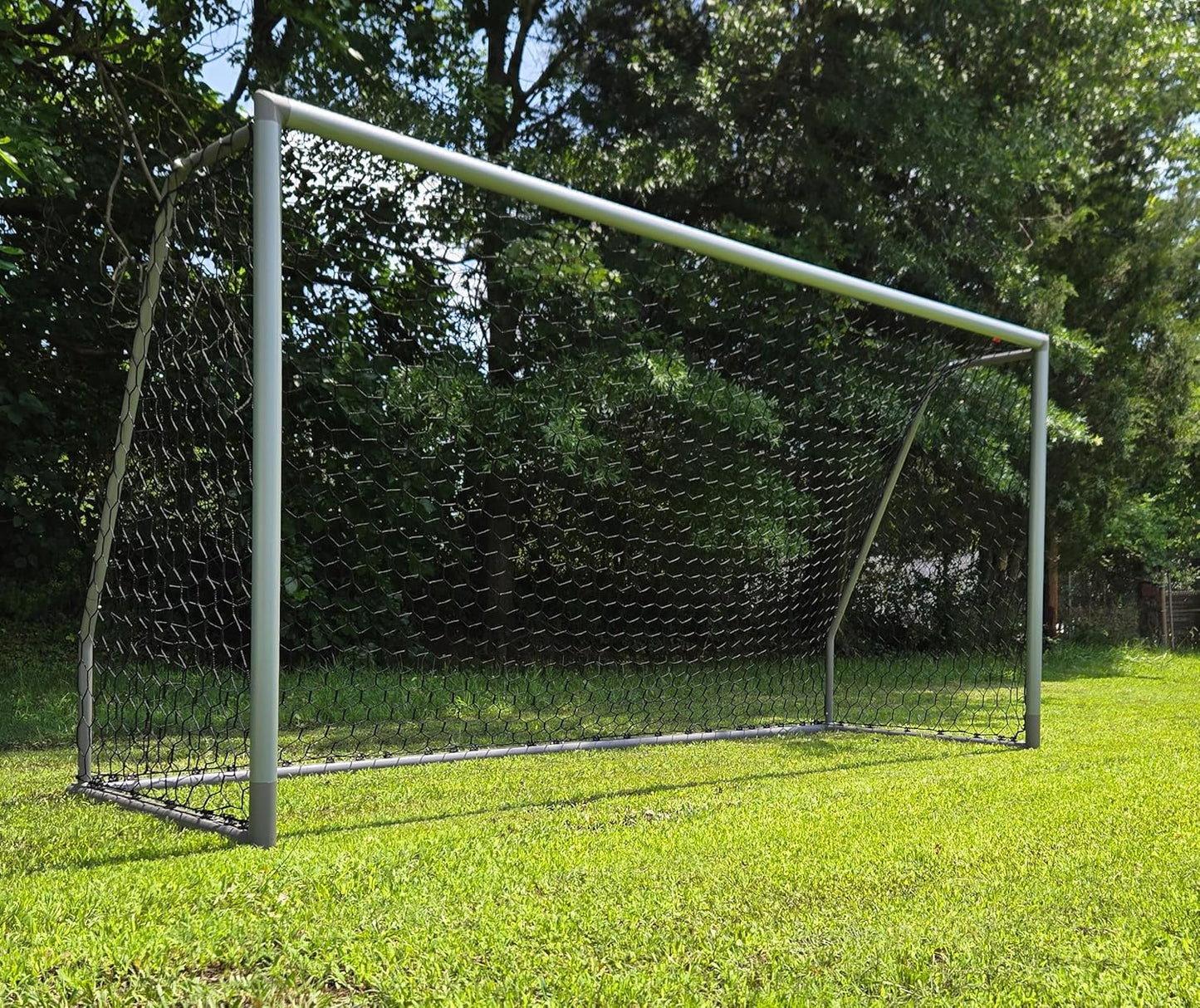 Pro Match 66mm Heavy Duty Aluminum Frame Soccer Goal with Premium Net
