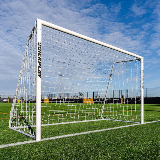 Premium Reinforced Aluminum Soccer Match Goal [Single Goal]