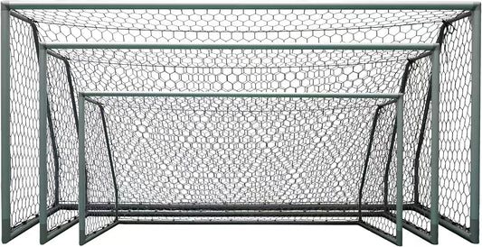 Pro Match 66mm Heavy Duty Aluminum Frame Soccer Goal with Premium Net