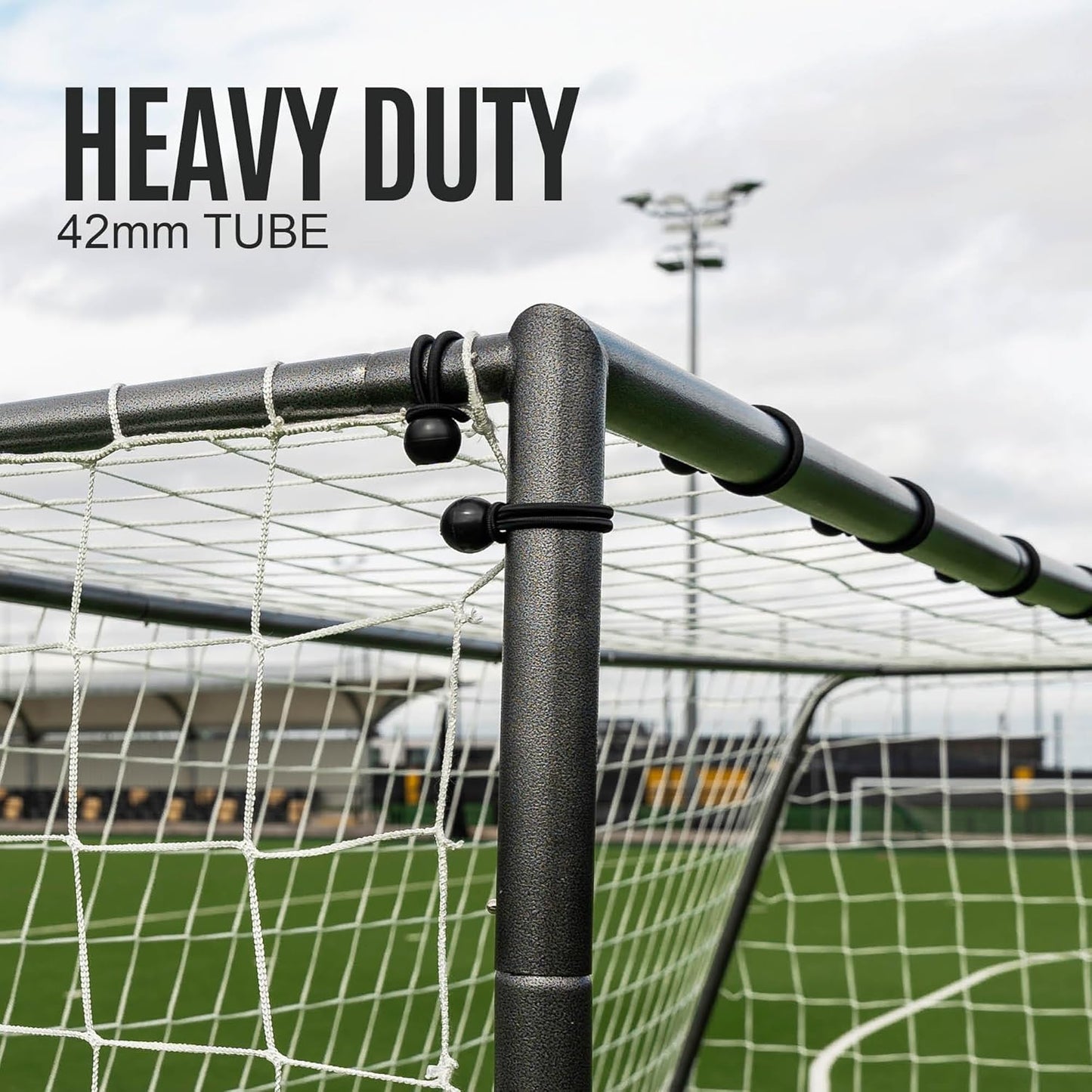 GS Soccer Goals - Super Durable Galvanized Steel Soccer Goal [5 Sizes]