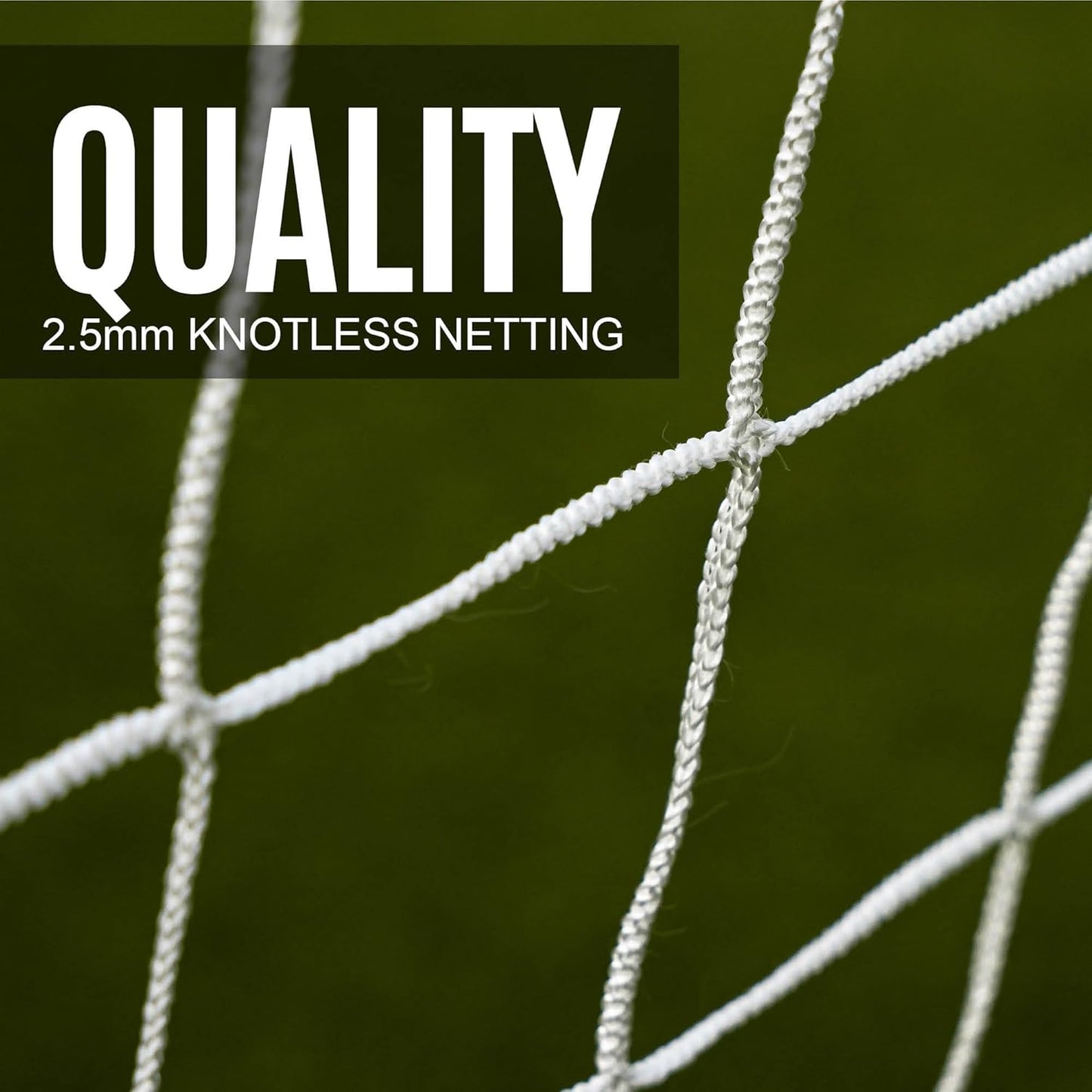GS Soccer Goals - Super Durable Galvanized Steel Soccer Goal [5 Sizes]